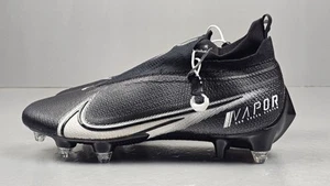 Nike Vapor Edge Elite 360 Flyknit Football Cleats Mens 12Black White CZ7837-001 - Picture 1 of 6