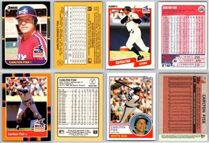 Carlton Fisk 4 Karten Lot - Boston Red Sox Chicago White Sox Pudge HOF  - Bild 1 von 1