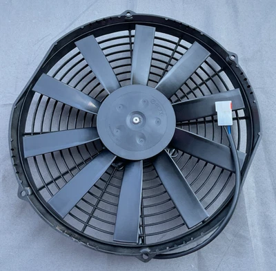 SPAL 12" Medium Profile Push Fan VA10AP50C25S 30101505 VA10-AP50/C-25S SEE DESC - Image 1 of 4