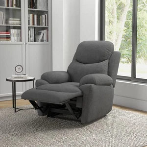 HOMCOM  Relaxsessel, Fernsehsessel mit Liegefunktion Liegesessel mit Leinenoptik - Bild 1 von 10
