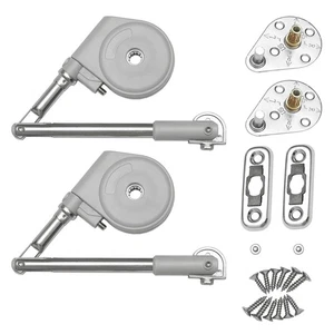 2Pack 105 Degree Soft Closing Support Rod HingesPull Down Bracket HingeToy Bo... - Picture 1 of 5