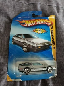 Hot Wheels Silver '81 DeLorean DMC-12 015/240 2010 Opening Hatch, Package Issues - Picture 1 of 8
