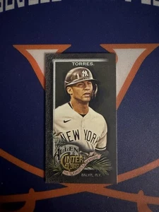 2022 Topps Allen & Ginter X Gleyber Torres #125 Mini Base New York Yankees - Imagen 1 de 4