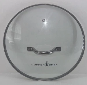 Original Copper Chef Round Replacement Vented Glass Lid 12" EUC - Picture 1 of 3