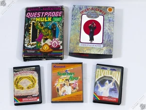 LOTE DE JUEGOS DE COMPUTADORA SINCLAIR ZX SPECTRUM 48K QUESTPROBE THE HULK AVALON DRAGONTORC - Imagen 1 de 1