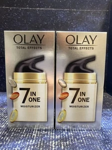 Lot of 2 - OLAY Total Effects 7 In One Moisturizer 1.7 Fl Oz Each - Picture 1 of 5
