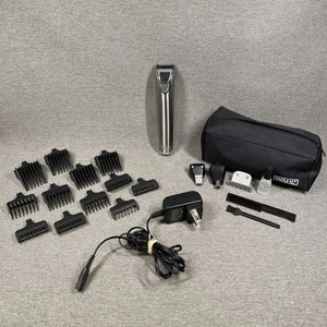 Wahl SS2L Elektro Trimmer Silber Edelstahl Akku mit Zubehör - Bild 1 von 7