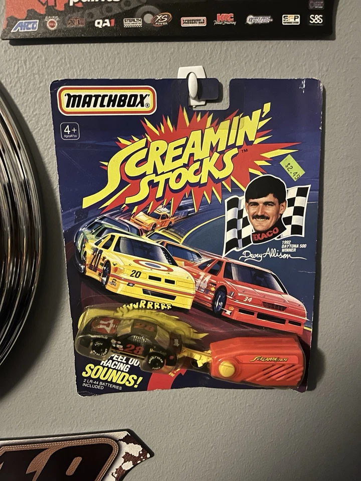 Davey Allison Screaming Stocks Matchbox NASCAR 1992 - Image 1 of 1