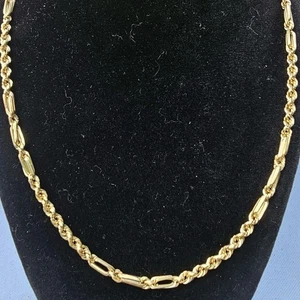Michael Anthony 10k Gelbgold 20" Milano Figarope Kette Halskette, 5,58g Peru - Bild 1 von 13