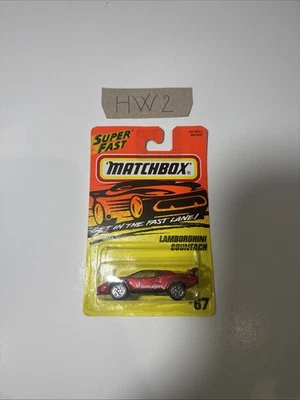 Matchbox Superfast 1986 Lamborghini Countach. Rare,VHTF! '96 Superfast Srs #67. - Image 1 of 4