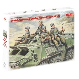 ICM 35637 Plastik Modellbausatz Maßstab 1:35 Soviet Armored Carrier Riders, 1979-1991 - Bild 1 von 4