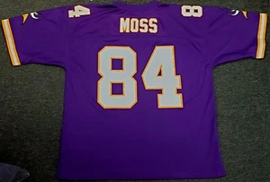 MINNESOTA VIKINGS RANDY MOSS #84 HERREN MITCHELL & NESS LEGACY 2XL TRIKOT - Bild 1 von 12
