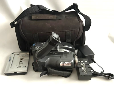 Panasonic PV-L501D VHS Camcorder Case Charger Kit Untested Parts Repair Only - Image 1 of 4