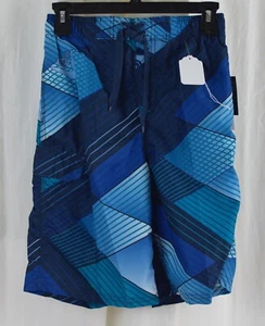 Kanu Surf Boys' Yolo Quick Dry UPF 50+ Beach Swim Trunk Navy SIze 14/16 - Picture 1 of 3