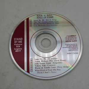 Rock N Roll Hall of Fame Volume XIX 19 Audio CD Stand By Me DISC ONLY - Picture 1 of 4