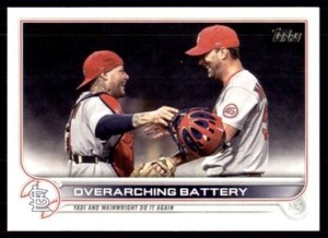 2022 Topps Yadier Molina/Adam Wainwright -All-Time Battery Mates- 325 & Counting