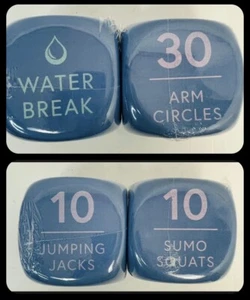 6 Sided Workout Fitness Dice Fun Exercise Dice NEW - Picture 1 of 2