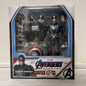 MEDICOM TOY MAFEX Nº Figura de acción 130 Avengers Endgame Capitán América usada - Imagen 1 de 5