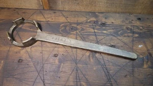 Vintage Brass Flywheel Wrench Tool No. 19114 ( 4 Prong ) - Picture 1 of 11