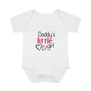 Daddy's Little Girl - Infant Baby Rib Bodysuit - Picture 1 of 17