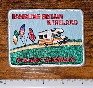 Holiday Ramblers RV Rambling Britain & Ireland Vintage Patch - Picture 1 of 1