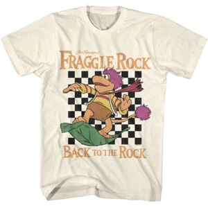 Fraggle Rock Puppets Gobo Flying Leaf Back To The Rock Jim Henson Herren T-Shirt - Bild 1 von 3
