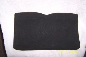 Vintage ARVEY for Quality & Elegance BLACK TEXTURED Evening Clutch Bag or Purse - Picture 1 of 2