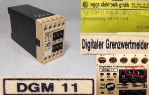 EGGS ELEKTRONIK DGM 11 Digitaler Grenzwertmelder 2-4 #6130 - Picture 1 of 1