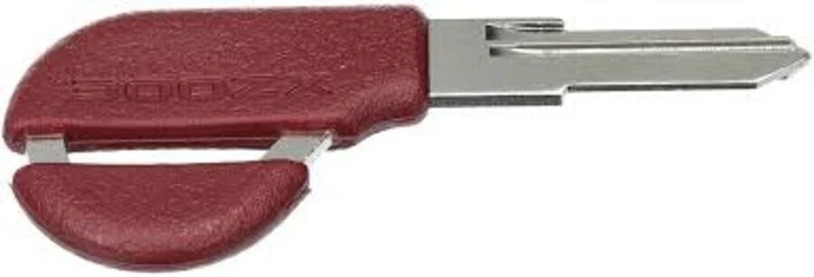 Clé principale vierge non coupée rouge Nissan origine OEM KEY00-00096 90-96 3...