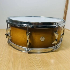 INDe Snare Drum Flex Tuned Maple Almost Never Used Brown Very Rare Price - Picture 1 of 10