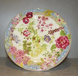 NUEVO Plato de Postre Patrón Millefleurs GIEN - Imagen 1 de 4