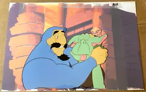 Gummi Bears (1985) Original Production cel & Drawing disney Duke Igthorn Toadie - Picture 1 of 5