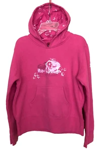 Vintage Roxy Hoodie Pullover Sweatshirt Pink Girl's Size XL ( 14 ~ 16 ) - Picture 1 of 8