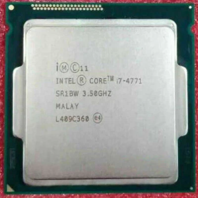 Intel Core i7-4771 3.5GHz Quad Core LGA1150 SR1BW 8 threads CPU Processor - Image 1 of 4