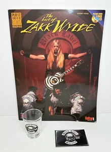 The Best of Zakk Wylde Play it Like it Is Guitar w/CD & BLS Shot Glass, Magnet - Picture 1 of 15