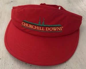 VTG 90's Sports Specialties Churchill Downs Visor StrapBack Kentucky Derby Horse - Picture 1 of 5