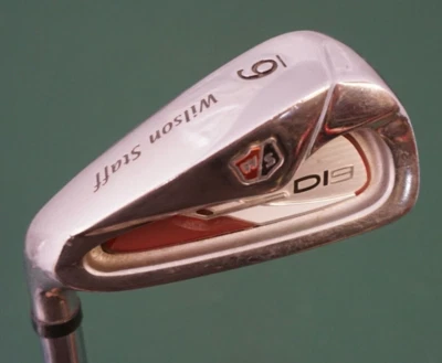 Left-Handed Wilson Staff DI9 6 Iron Uniflex Steel Shaft Lamkin Grip - Image 1 of 4