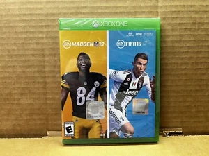 Madden NFL 19 FIFA 19 Paquete EA Sports 2 Juegos Disco Físico Xbox One NUEVO SELLADO - Imagen 1 de 6