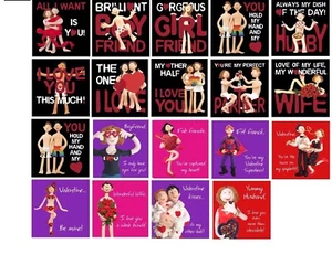 Valentinstag Grußkarte ~ Freund Freund Freund Verlobter Ehemann Frau etc. - Bild 1 von 17