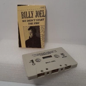 Billy Joel We Didn't Start The Fire Cassette Single 1989 from Storm Front Album - Picture 1 of 2