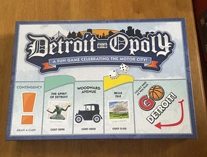 Detroit Opoly Board Game New - Picture 1 of 2