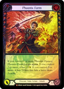 FAB  RAINBOW FOIL Phoenix Form (Extended Art) - Uprising Card # 048 - Picture 1 of 1