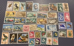 New Zealand Stamps Used 1960-1965 x 44 - Picture 1 of 1