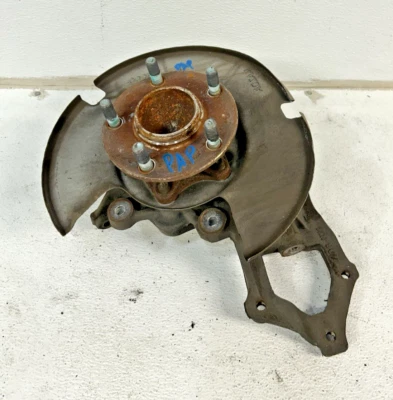 Mazda 6 2011-2013 husillo trasero izquierdo nudillo cojinete rueda buje placa de respaldo fabricante de equipos originales Foto 1 de 4