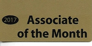 KROGER ASSOCIATE OF THE MONTH 2017 CARD - Picture 1 of 1
