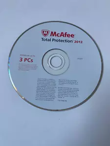 McAfee Total Protection 2012 ~ CD-ROM CD 770-1904-00 Computer PC Reference GOOD - Picture 1 of 2