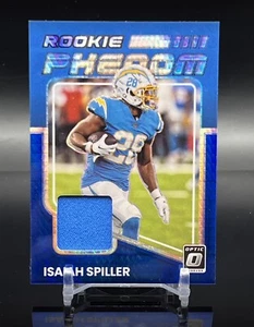 2022 Panini Donruss Optic Football- Isaiah Spiller Rookie Phenom #RP-IS Patch - Picture 1 of 2