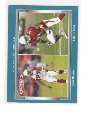 2006 TOPPS TOTAL FOOTBALL BLUE PARALLEL INSERT SERIES SINGLES - Image 1 of 2