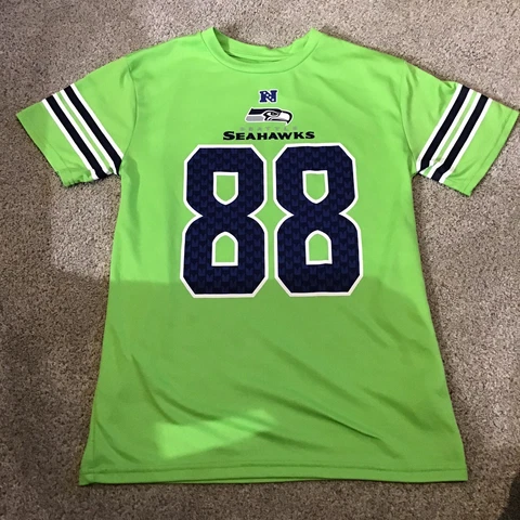 Seattle Seahawks #88 Jimmy Graham Jersey Size LG Large 14/16 NFL Team Apparel Cover