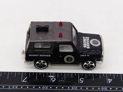 Vagão Realtoy Benz G de metal fundido unidade de serviço secreto 12 presidente EUA - Imagem 1 de 4